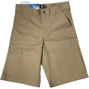 New‎ Lee 5 Pocket Shorts Tan Size 30 11.5" Inseam
